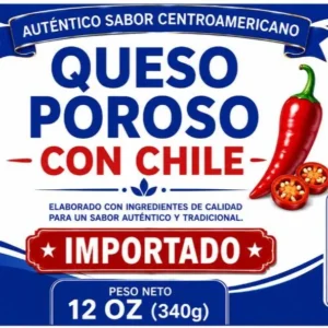 Porous Cheese with Chili